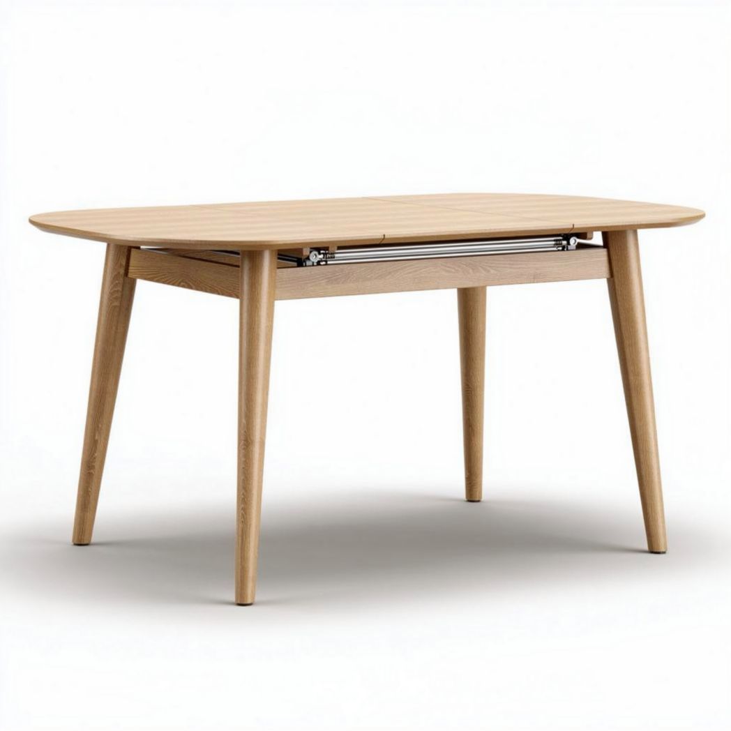 Table rectangulaire en bois de 120 x 80 x 75cm pour salle à manger